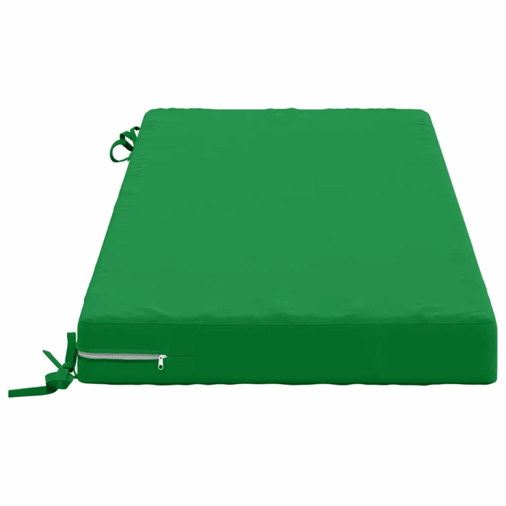 Cuscini per Panchina a 2 Pezzi SOEST 2 pz 100% Poliestere Verde 950165