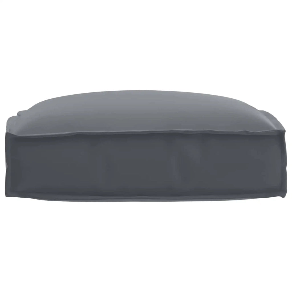 Cuscino Antracite 50 x 50 x 12 cm Tessuto Oxford 42001468