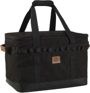 Organizzatore di Campeggio 36L con Fondoschiena 300D e Pannello di Separazione Rimovibile per Utensili da Cucina da Campeggio con Fondoschiena Dura e Impermeabile