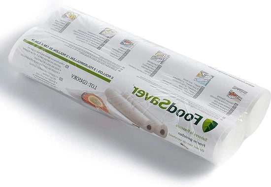 Vacuum roll 2 pezzi - A 28x550 cm - formato extra lungo