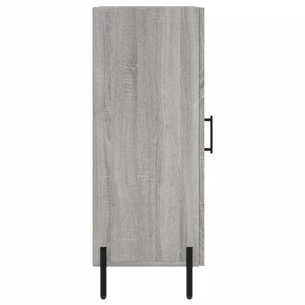 Credenza | Madia | Buffet da pranzo | Armadio da pranzo Grigio Sonoma 34,5x34x90 cm in Legno Multistrato