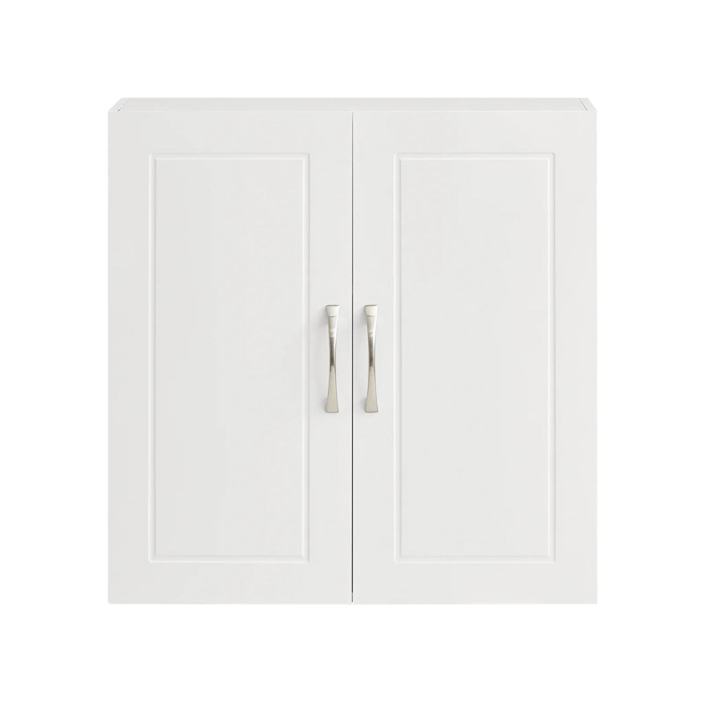 Armadietto pensile da bagno Mobile da parete per il cucina 2 ante 60x30x30cm Bianco FRG231-W