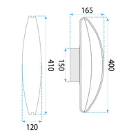 Lampada Da Parete Led G125-w Rose Gold