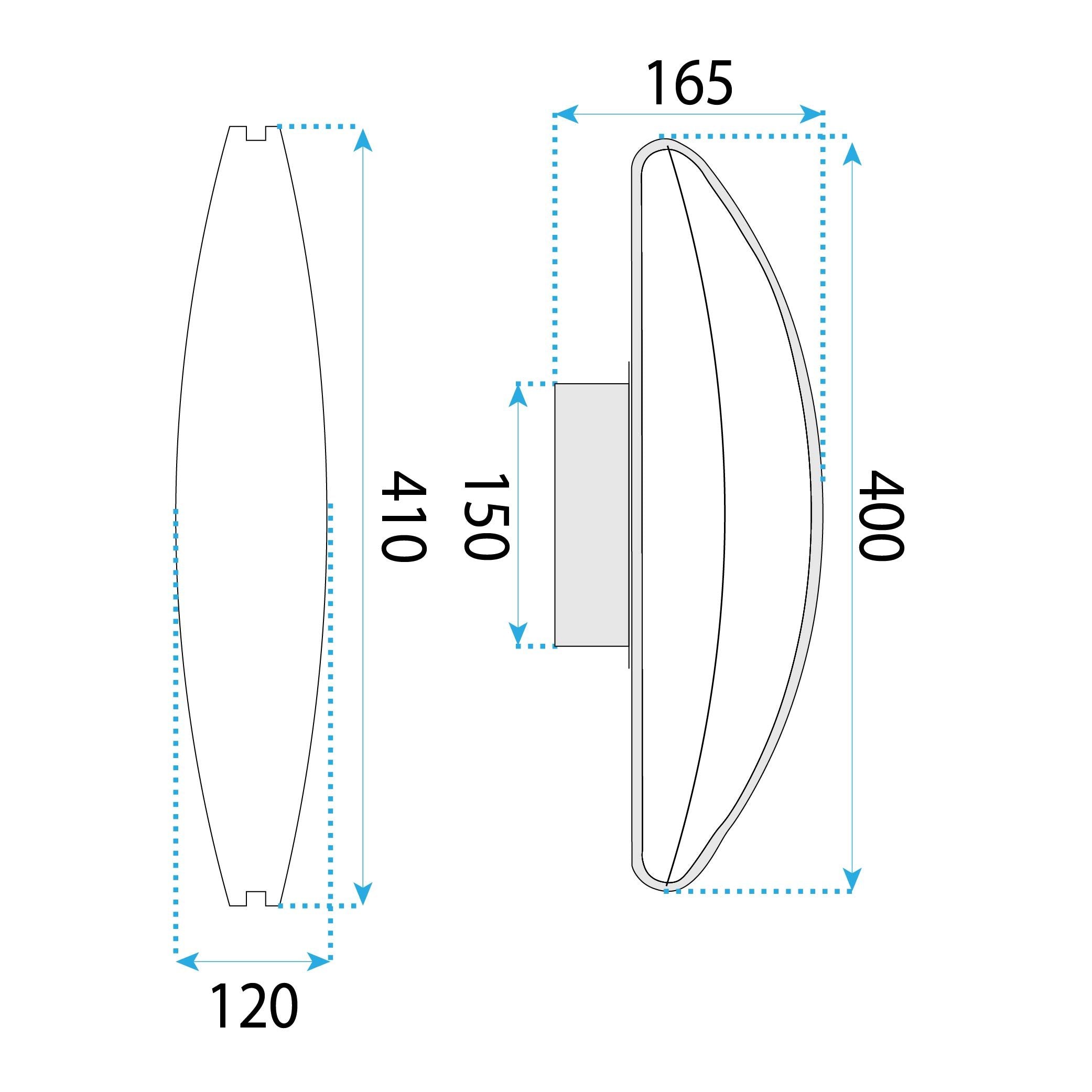 Lampada Da Parete Led G125-w Rose Gold