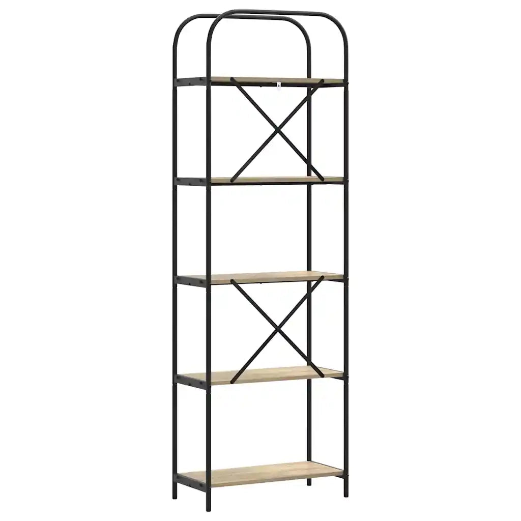 Libreria Rovere Sonoma 60 x 30 x 183 cm Legno multistrato 879852