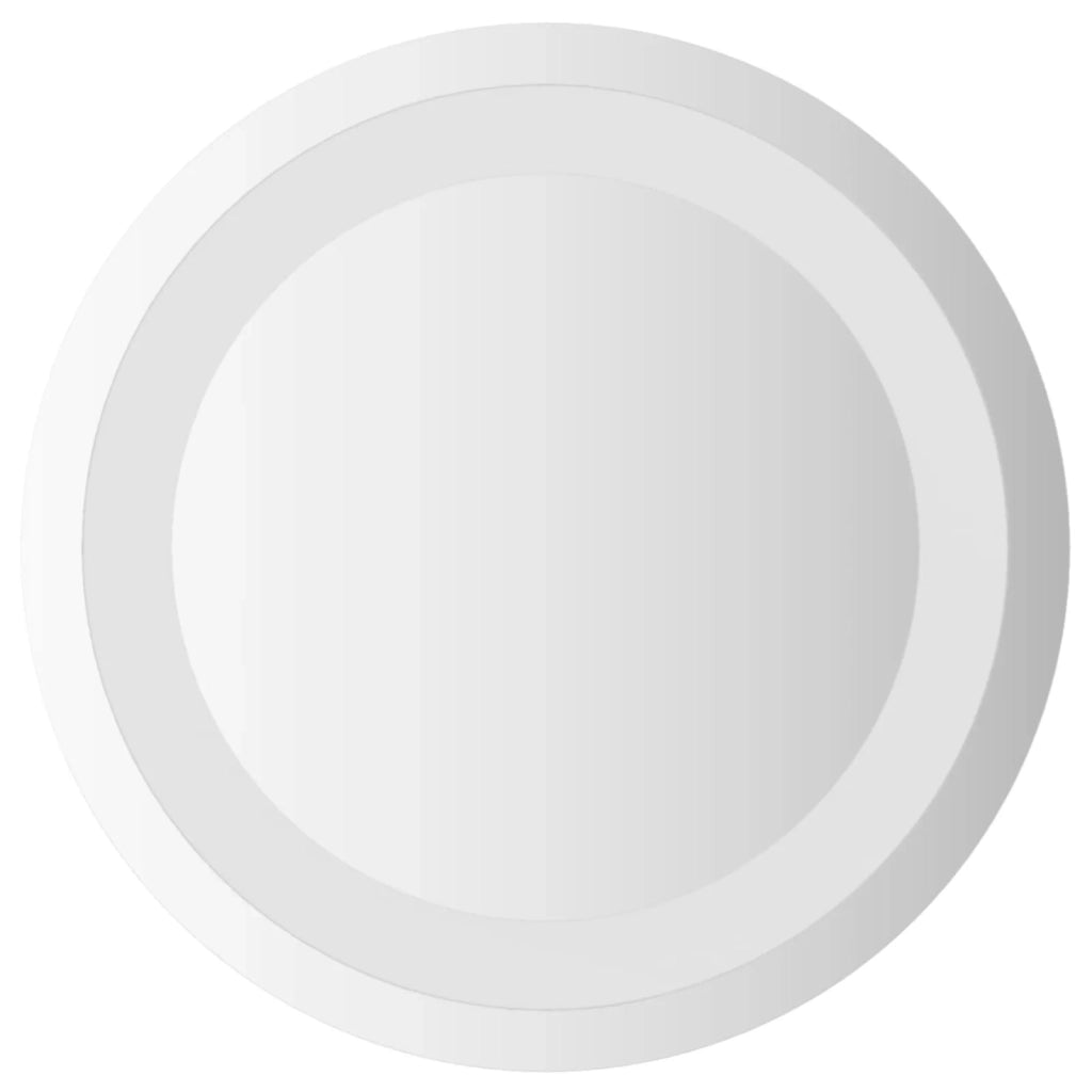 Specchio da bagno LED Trasparente Ø 30 cm vetro temperato 42045844