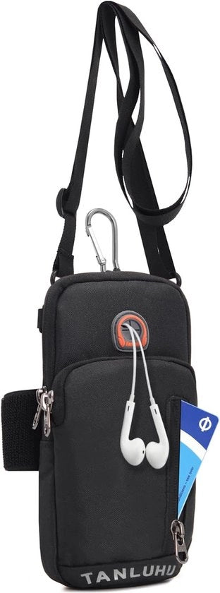 Cinturino sportivo - portachiave per smartphone - per corsa e camminata
