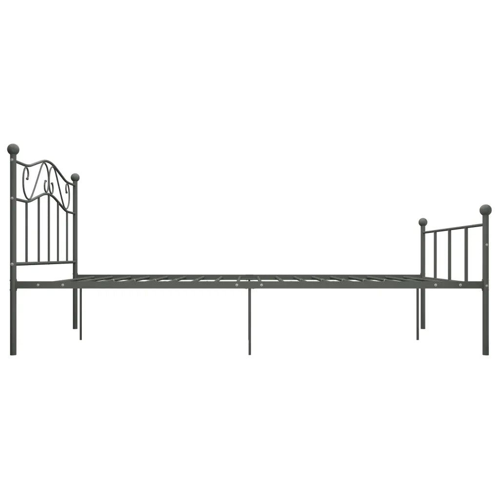 Giroletto Grigio in Metallo 160x200 cm