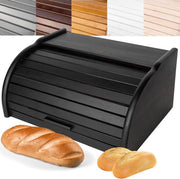 Tromba per il pane in legno di faggio naturale - 38 x 285 x 175 cm - Rototom - Contenitore per il pane - Cassetta per il foraggio secco