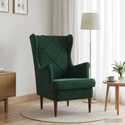 Poltrona Verde Scuro Velluto 42029898
