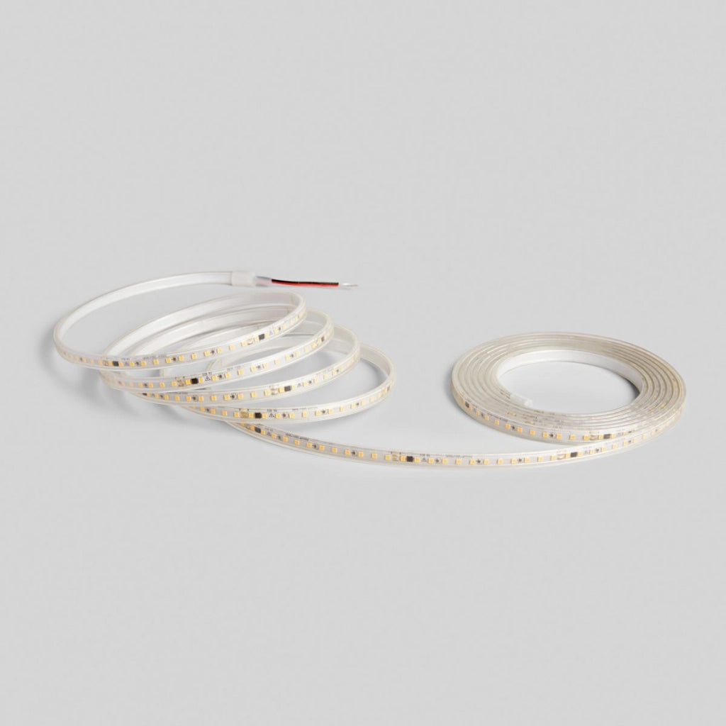 Striscia LED SMD 220V 8W 960LM/m 4000K 20 metri spessore 0,8 cm.