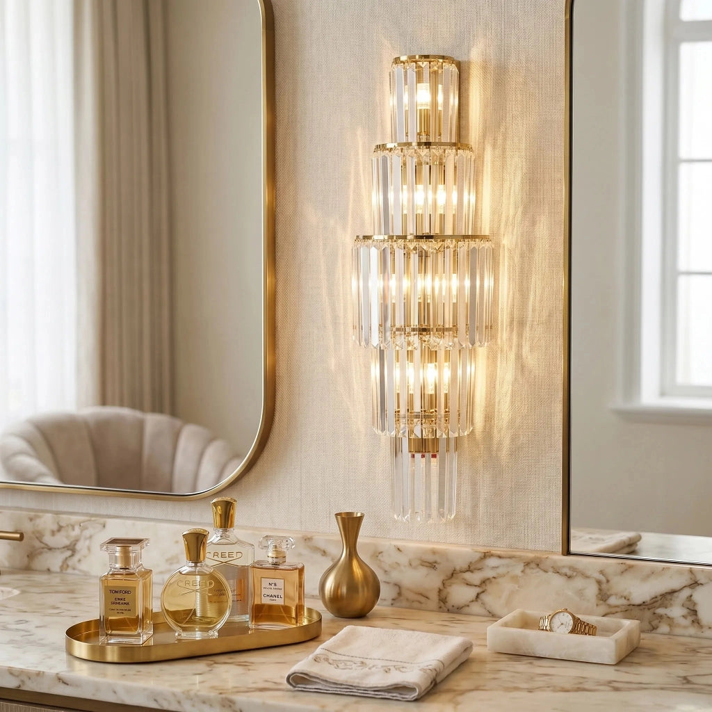Lampada Da Parete Swe098-w 60 Cm Gold