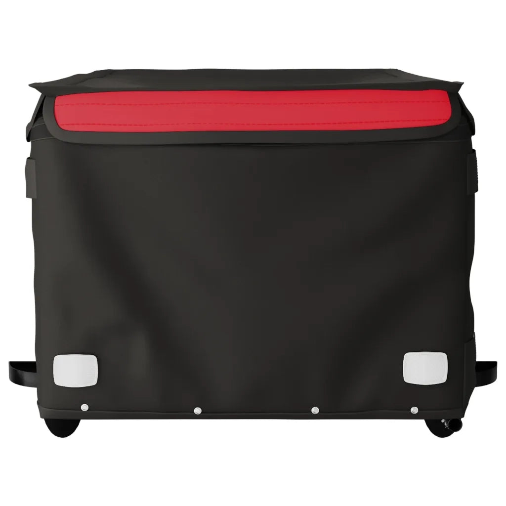Rimorchio da Bici Nero e Rosso 45 kg in Ferro CFW8247098