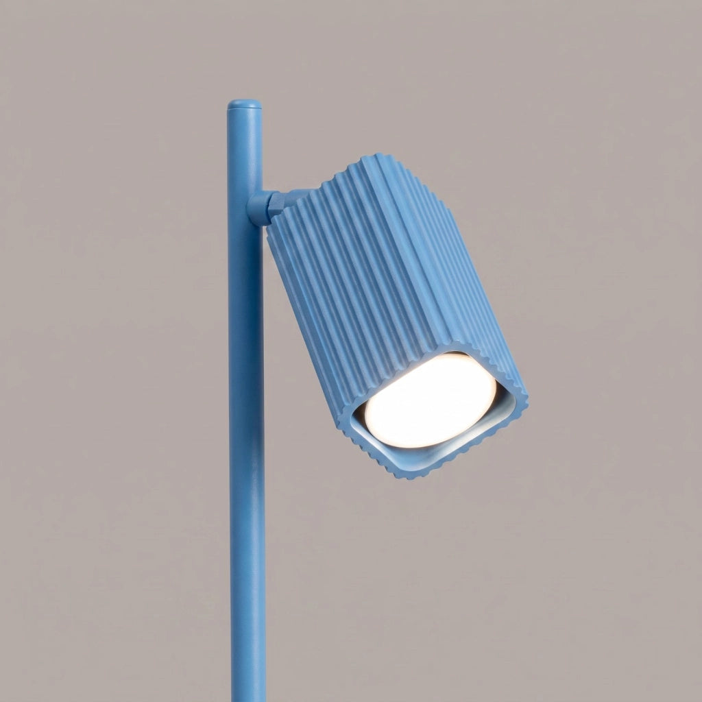 Lampada da tavolo RAYO azzurra