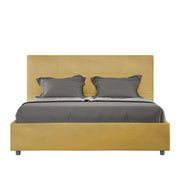 Letto Matrimoniale Francese 140x200 cm con Rete Mika Ocra