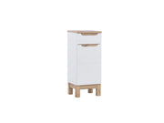 Mobile boczna 35 cm 1 anta 1 cassetto Bali White 35 x 86 x 33 cm