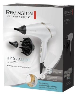 Remington AC8901 asciuga capelli 2300 W Nero, Bianco