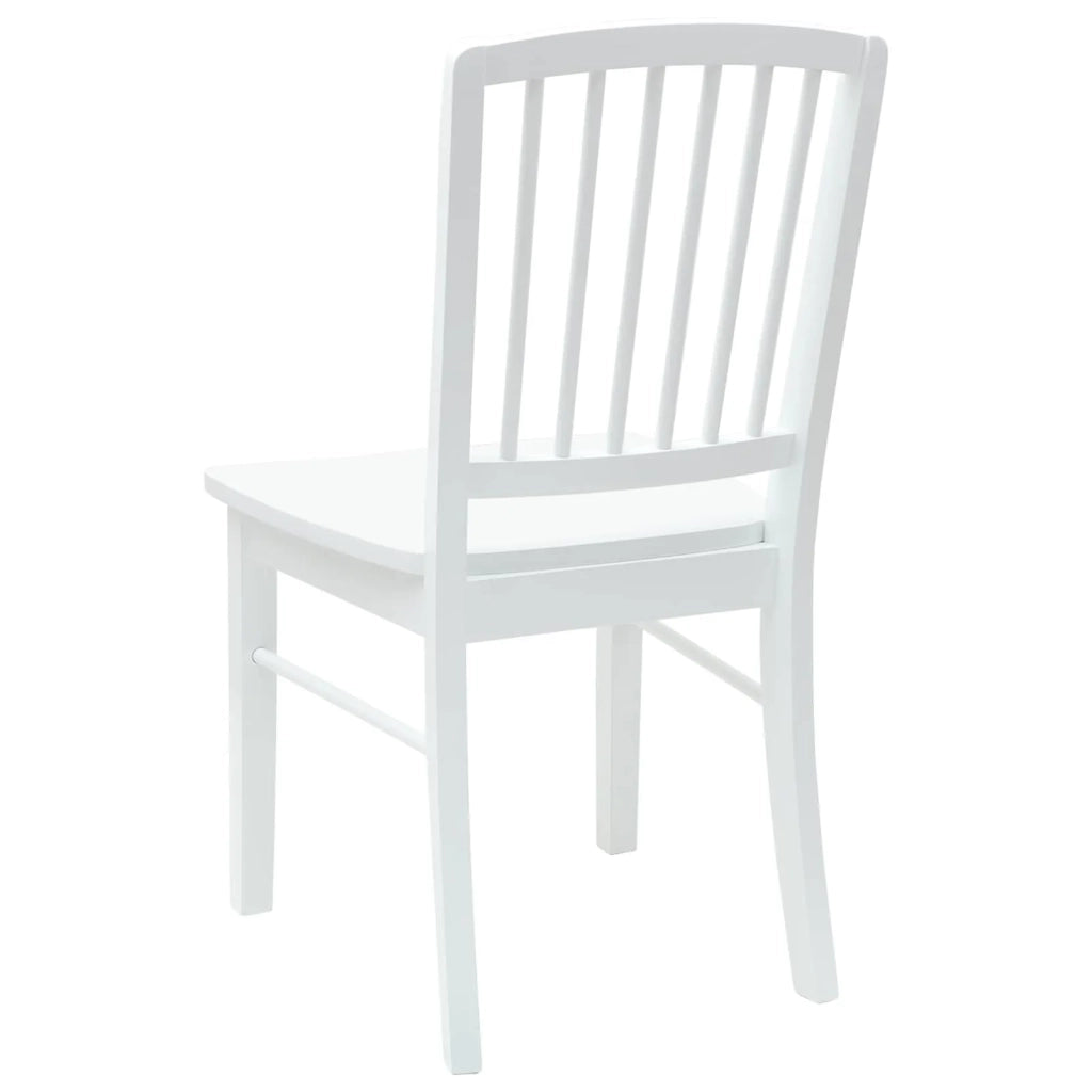Sedie da pranzo 2 pcs Bianco 50 x 52,5 x 91 cm