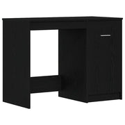 Scrivania | Tavolo da Ufficio Rovere Nero 100 x 50 x 76 cm Legno multistrato