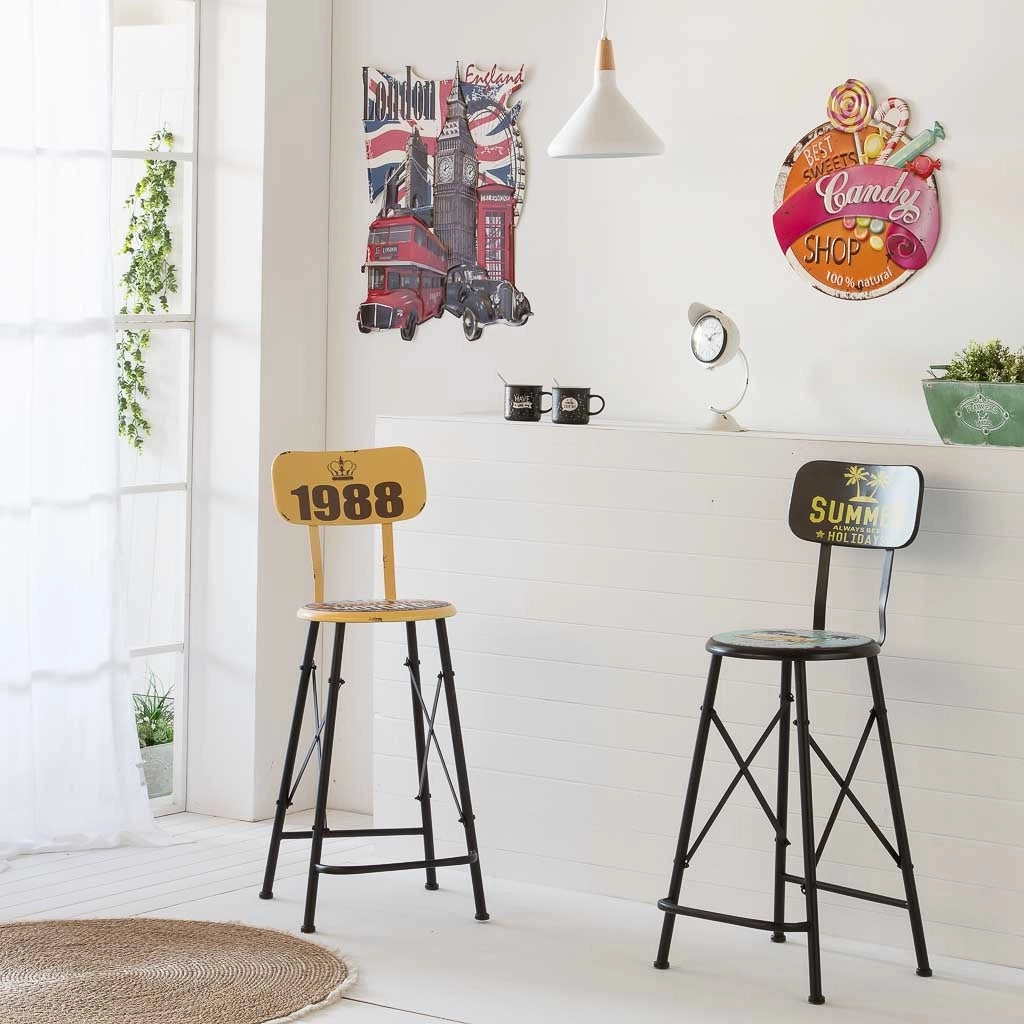 Piatto decorativo da parete in metallo 55x70x1h