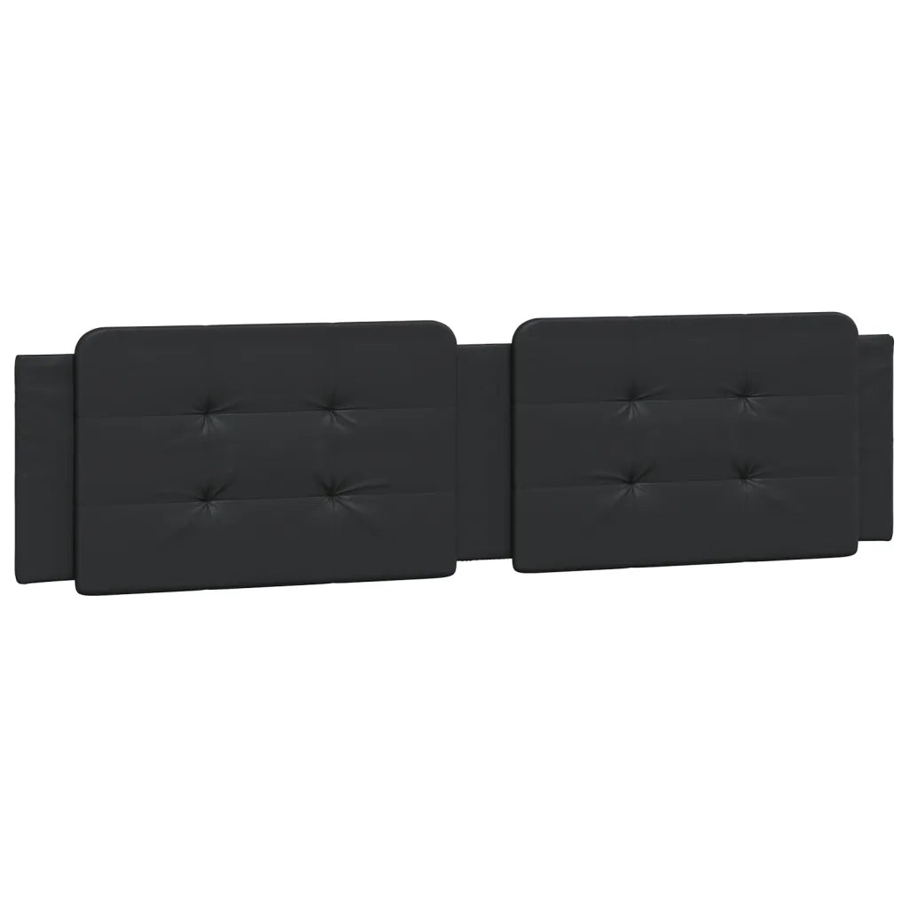 Giroletto con LED senza Materasso Zadar Nero 160x200 cm 3214117