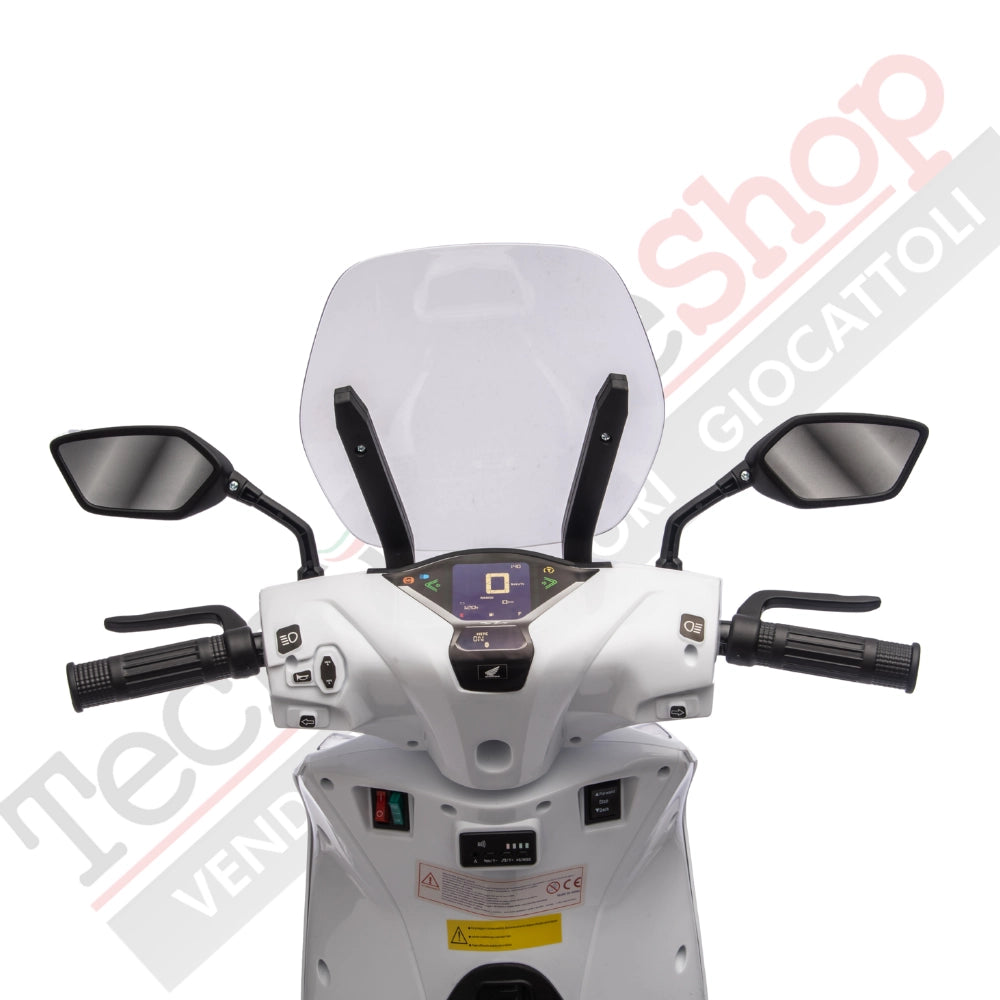 Moto Elettrica per Bambini Honda SH125 -Bianco