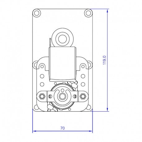 Ricambistufeapellet Motoriduttore MELLOR 2RPM FB1187 stufe a pellet Extraflame Piazzetta Nordica Pasian