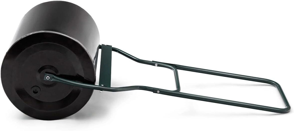 Rullo da Giardino, Rullo per Prato con Manico a Forma di U e Tappo Rimovibile, Rullo Riempibile con Acqua e Sabbia,Larghezza 50 cm, Diametro: 40 cm, Volume Vano 60 L