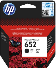 ORIGINAL HP Cartuccia d'inchiostro nero F6V25AE 652 ~360 Seiten