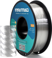 Filamento per stampa 3D 175mm 1kg precisione +/- 0,002mm trasparente - alta qualità