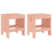 Sgabelli da Giardino 2 pz 40x36x45 cm Legno Massello di Douglas CFW7986955