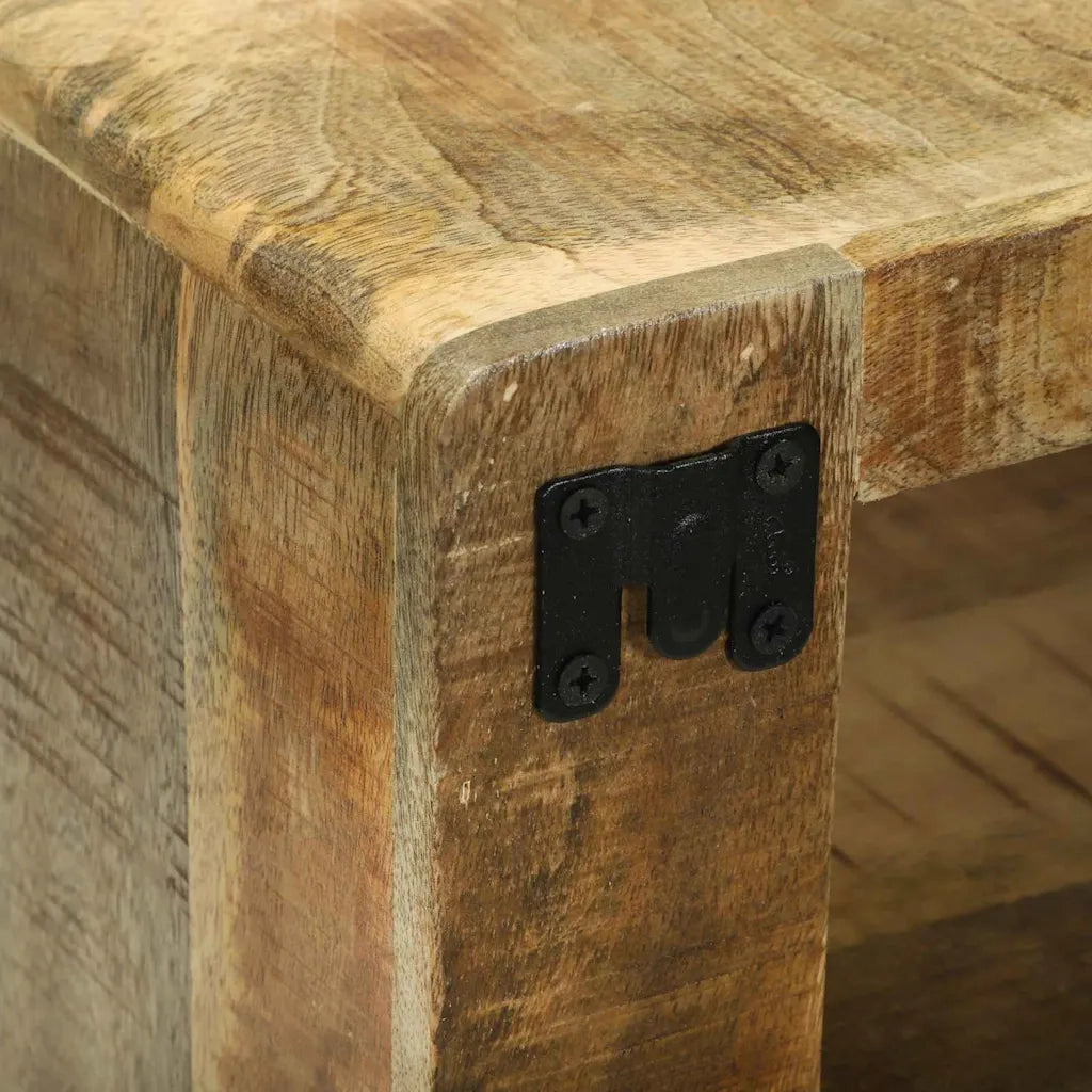Set mobile TV 3 pcs Marrone Legno massello di mango 4104539
