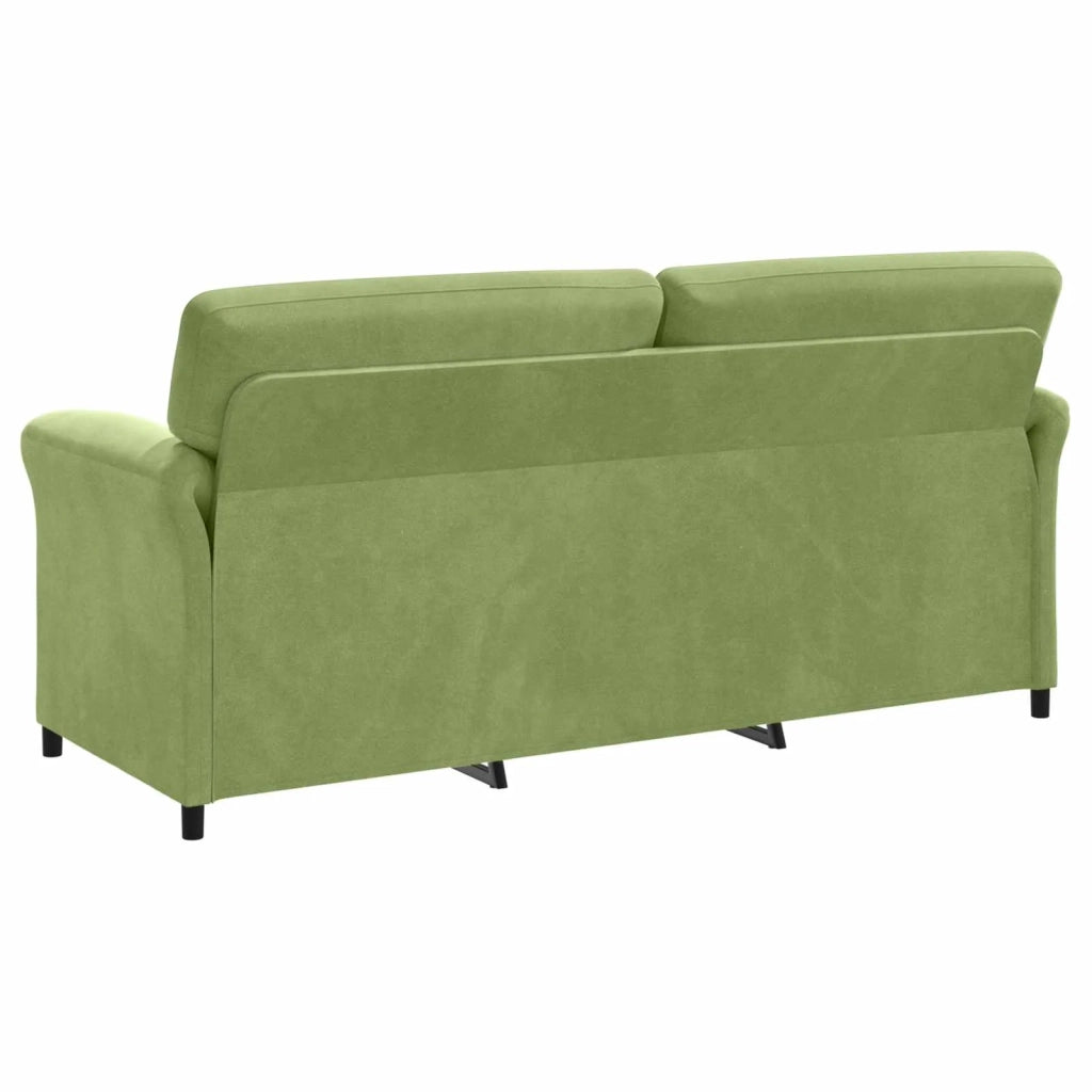 Set di divani 2 pz Verde chiaro Velluto 3424916