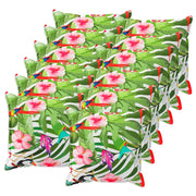 Federa 12 pcs HOUTEN Nero 40 x 40 cm Poliestere 916905