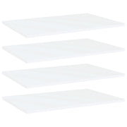 Ripiani per Libreria 4 pz Bianchi 60x40x1,5 cm in Truciolato cod mxl 59422