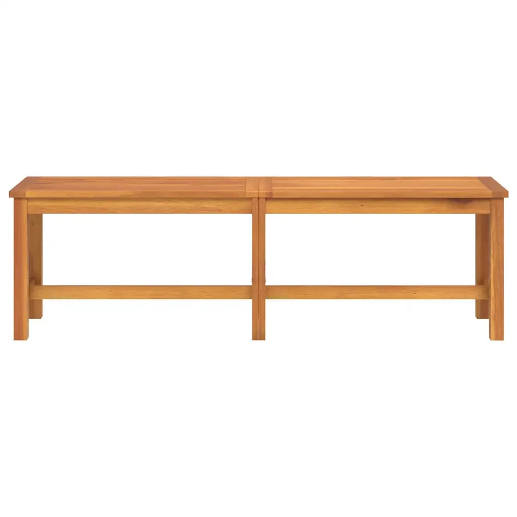 Panca da Giardino 150x35x45 cm in Legno Massello di Acacia 319420