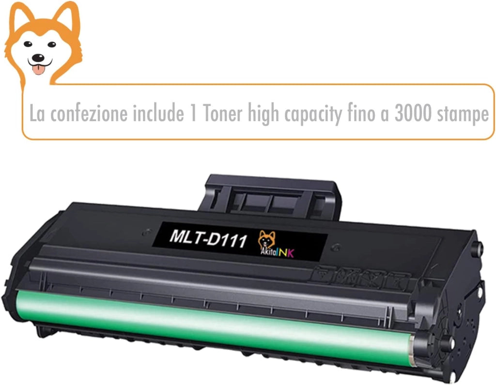 Toner Samsung D111L D111S Compatibile AkitaINK 3000