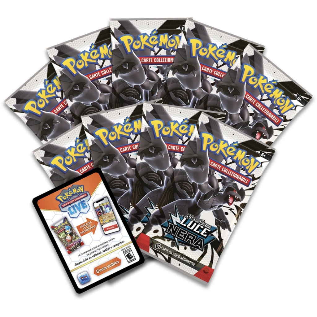 EIC Pokemon Collezione con raccoglitore dell’espansione scarlatto e violetto – luce nera del gcc pokémon
