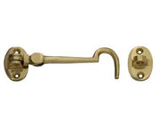GANCIO FERMAPERSIANE OTTONE PESANTE SNODATO CON INCONTRO- - mm.50 - 4 pezzi