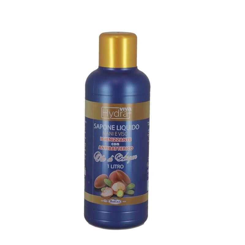 HYDRA VIVA SAPONE LIQUIDO ANTIBATTERICO RICARICA DA 1 LT CON OLIO DI ARGAN