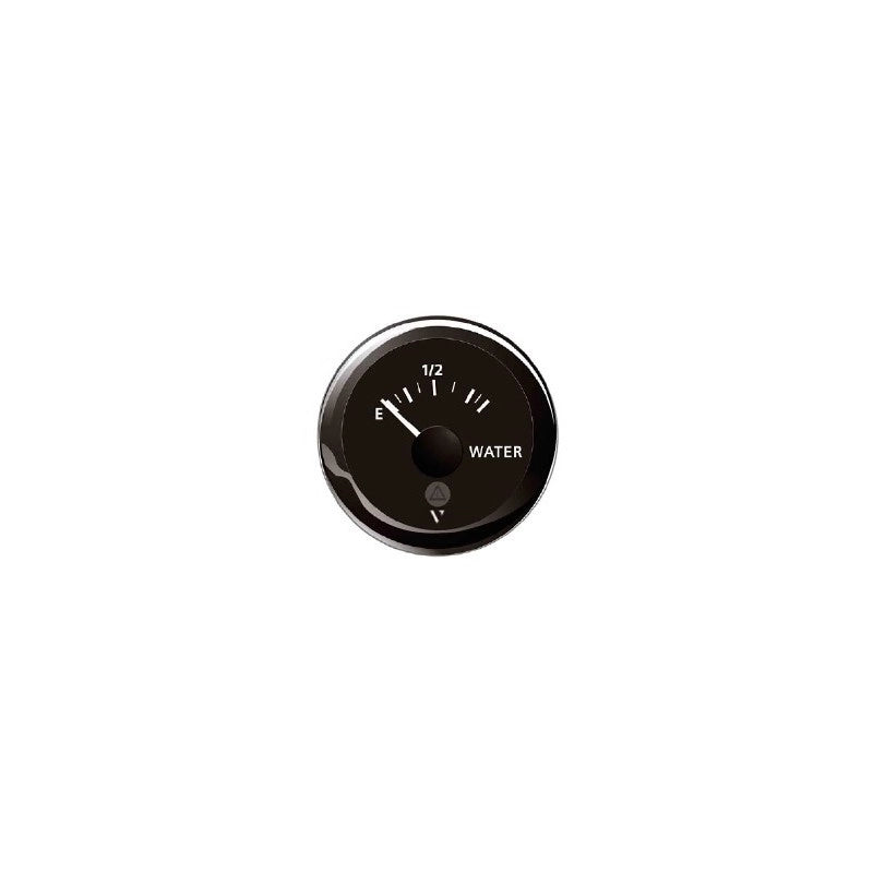 INDICATORE NERO PER ACQUE CHIARE CLEAN WATERS LEVEL INDICATOR BLACK SCALE 0-1/1 12/24V
