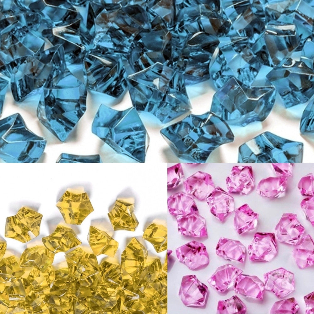 Trade Shop - Pietre Ciottoli Sassi Cristalli 200gr Decorazione Acquari Vaso Wedding Giardino -