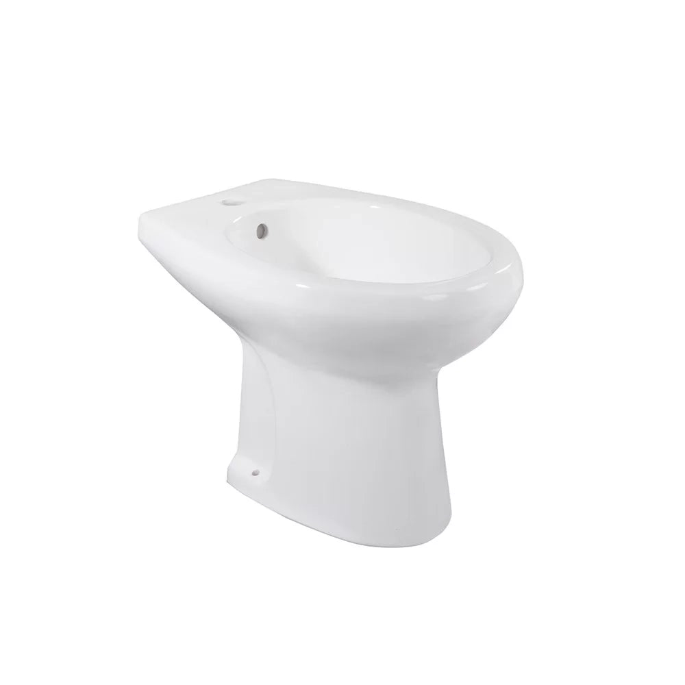 Bidet a terra con troppopieno in ceramica - Serie Lake