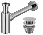 Sifone Per Lavabo Klik-klak Universale Chrome