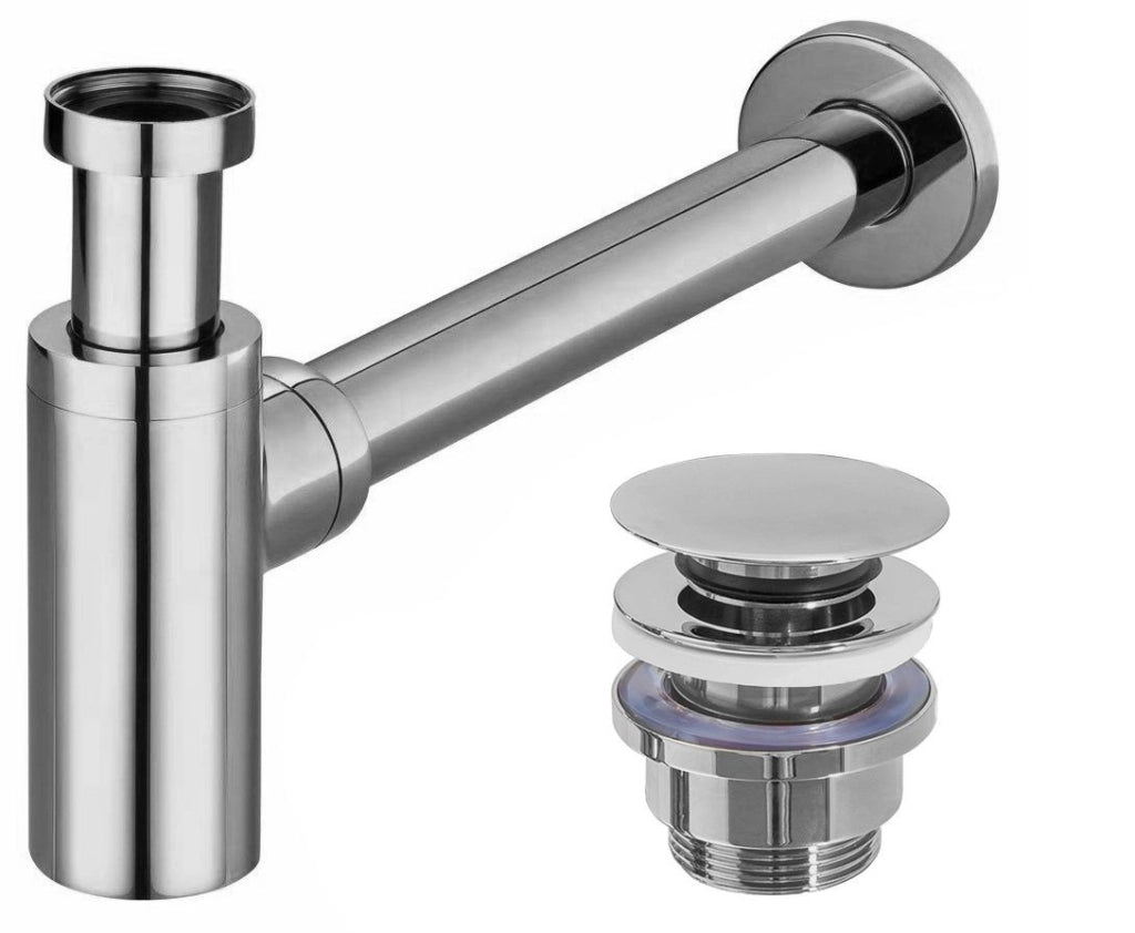 Sifone Per Lavabo Klik-klak Universale Chrome