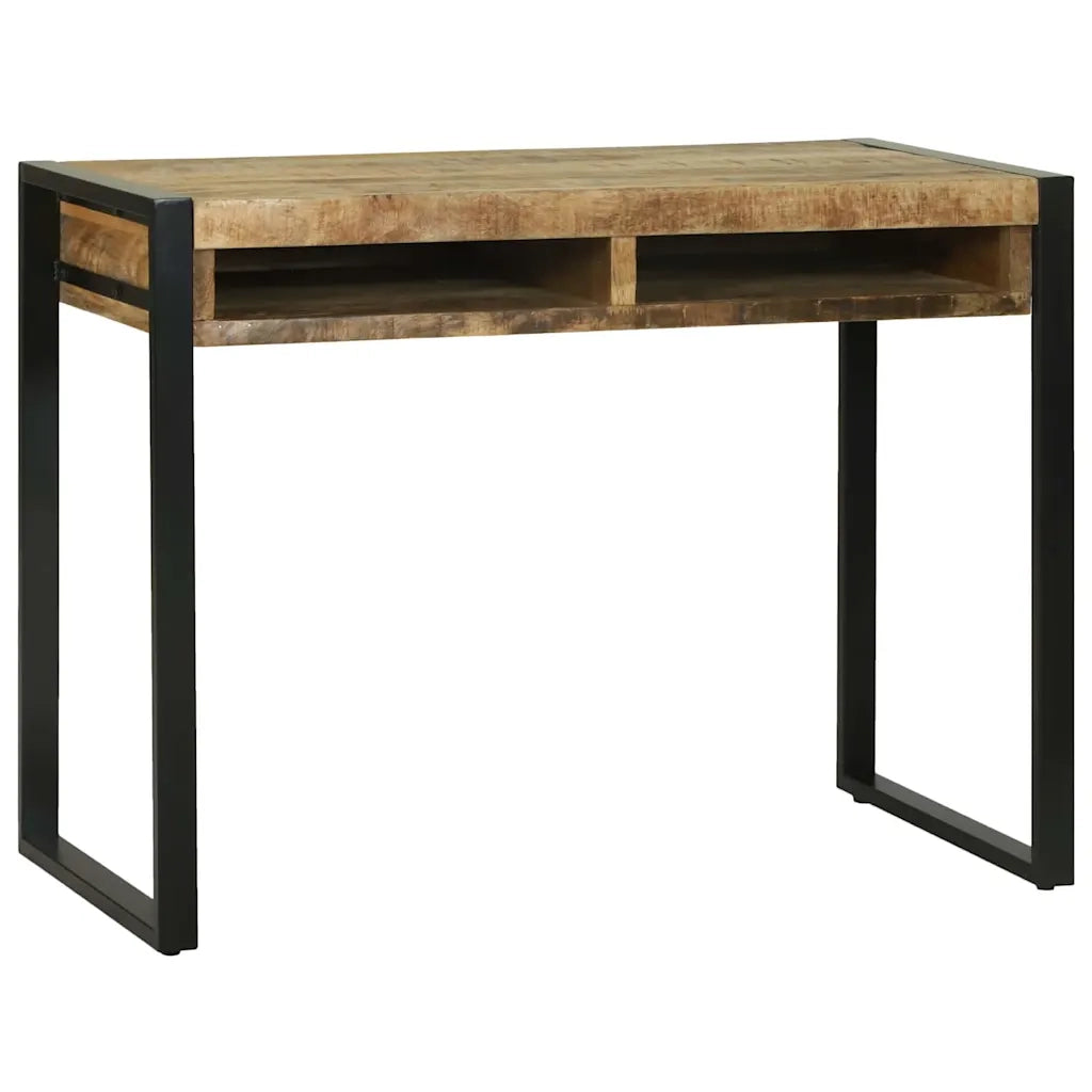 Tavolo da Trucco con specchio Marrone Legno massello di mango 4015965
