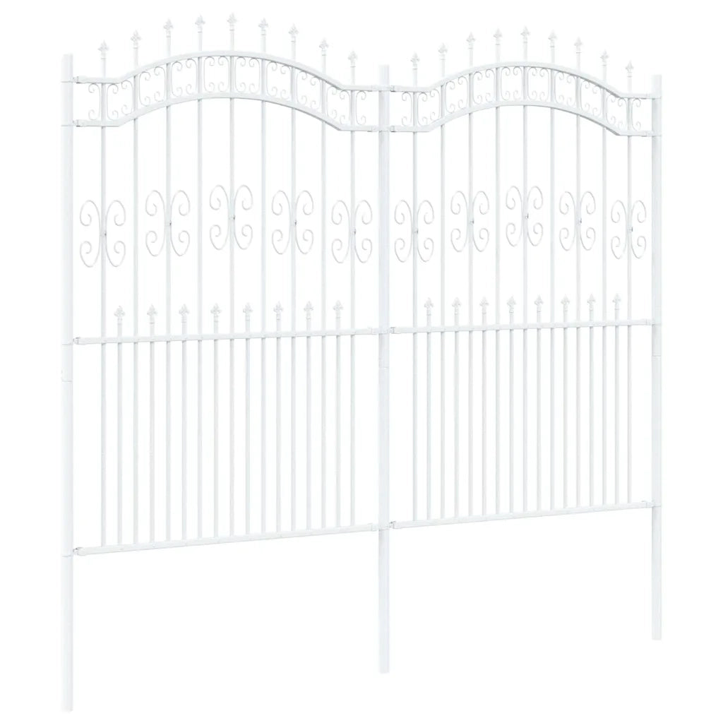 Recinzione per Giardino KAMPEN Bianco 42003977