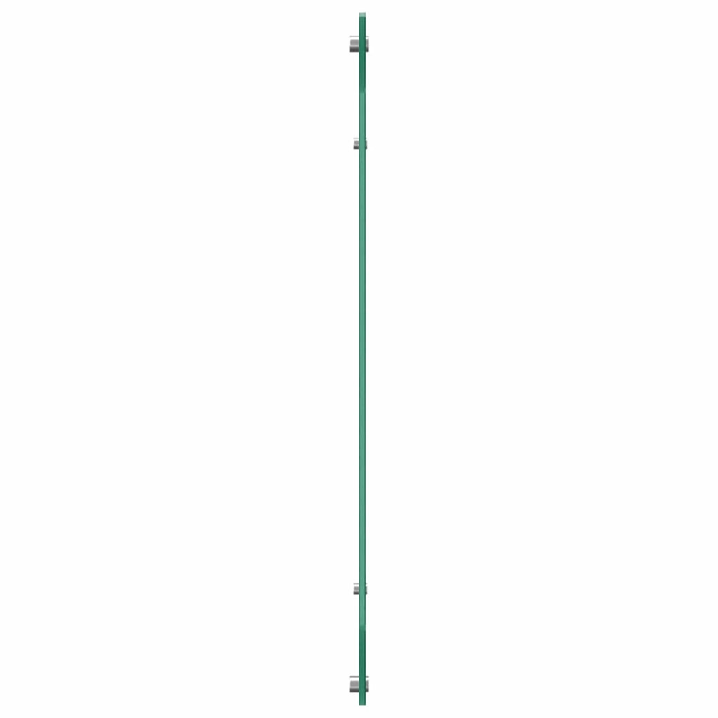 Paraschizzi moderno per cucina 110 x 60 cm pratico e veloce da montare in vetro temperato grigio scuro 02_0058485