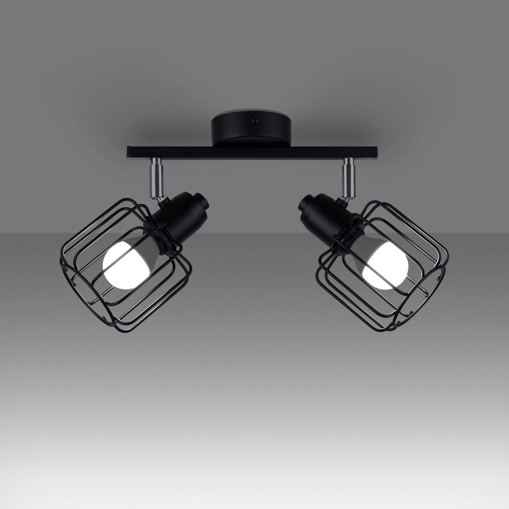 Lampada da soffitto BELUCI 2 nero