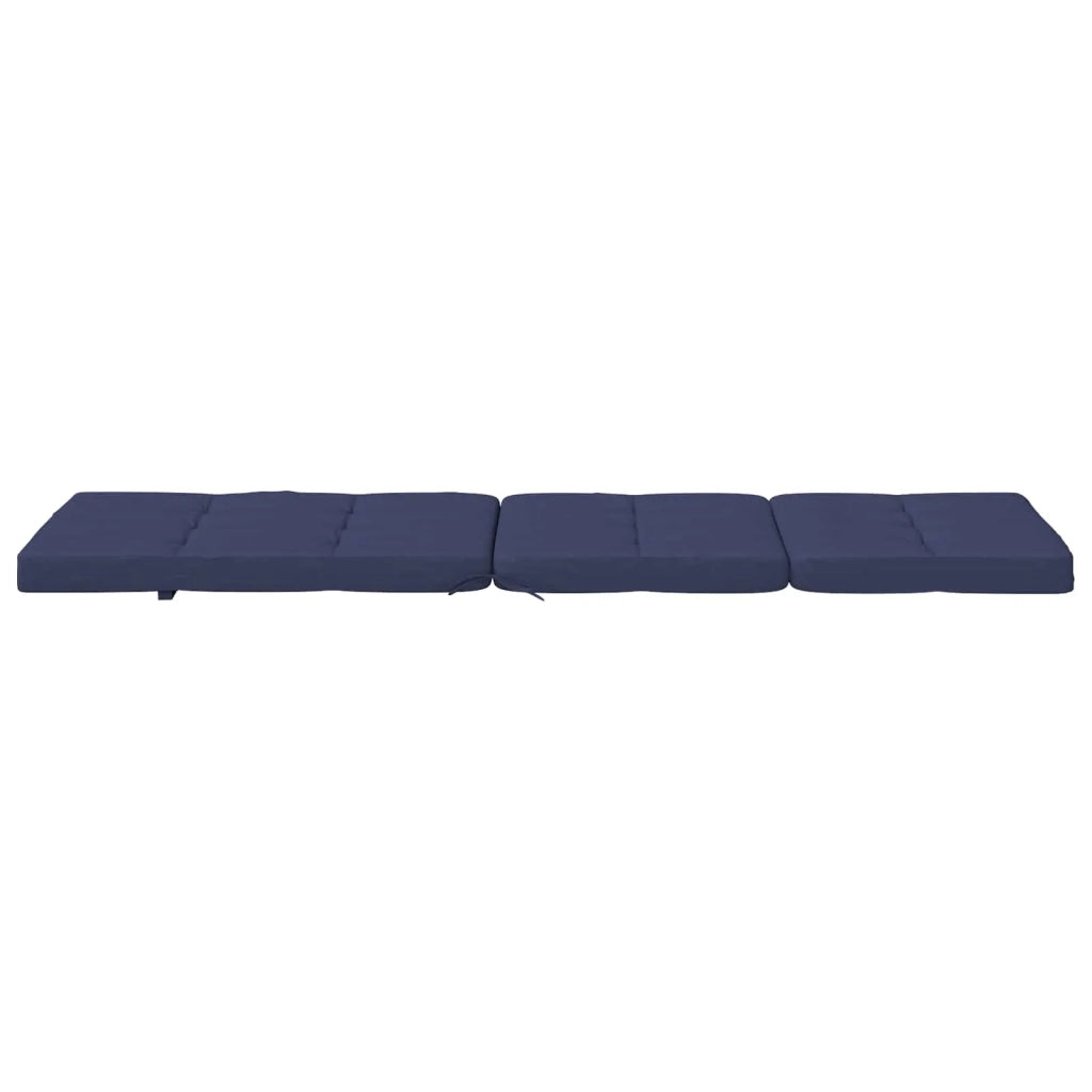 Cuscino da Esterno 2 pcs Blu navy 180 x 55 x 7 cm Tessuto